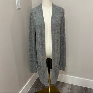 Abercrombie‎ grey oversized cardigan M
